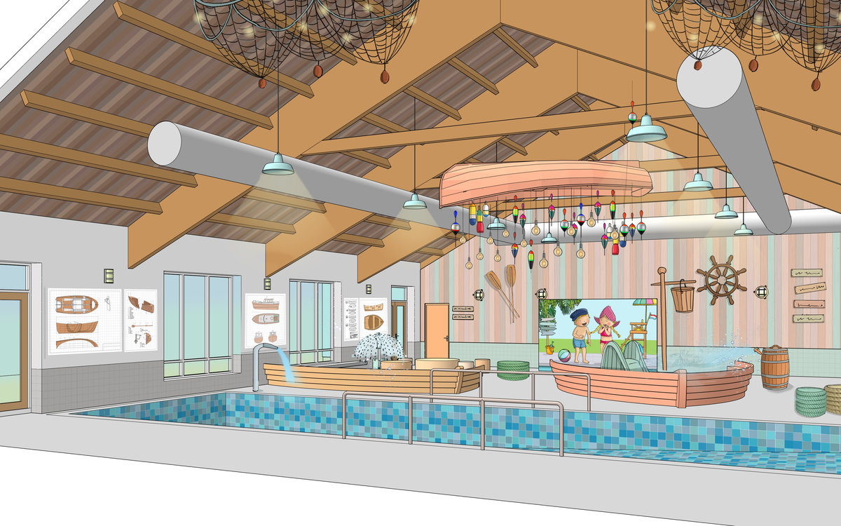 Het Boothuis: Nieuw Zwembad in Familie Resort Molenwaard